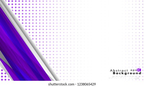 Bright abstract background. Vector template. purple , with a gradient point as the background