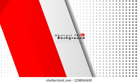 Bright abstract background. Vector template. Red , with a gradient point as the background