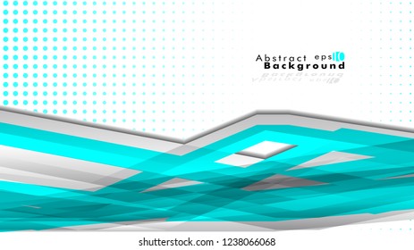 Bright abstract background. Vector template. blue, with a gradient point as the background
