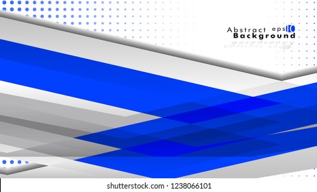 Bright abstract background. Vector template. blue, with a gradient point as the background