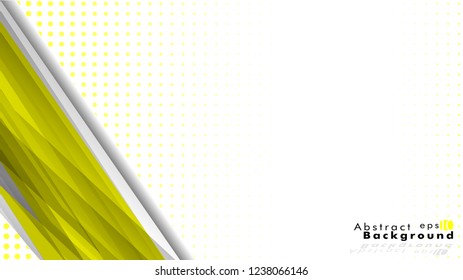 Bright abstract background. Vector template. yellow , with a gradient point as the background