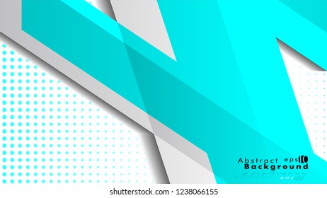 Bright abstract background. Vector template. blue, with a gradient point as the background