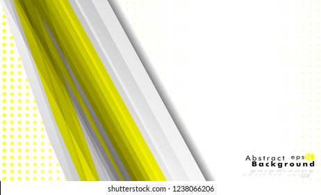 Bright abstract background. Vector template. yellow , with a gradient point as the background