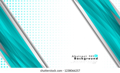 Bright abstract background. Vector template. blue, with a gradient point as the background