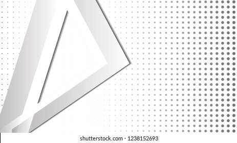 Bright abstract background. Vector template. Grey , with a gradient point as the background