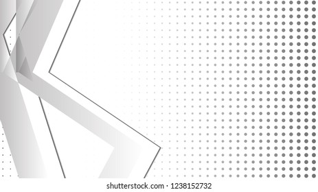 Bright abstract background. Vector template. Grey , with a gradient point as the background