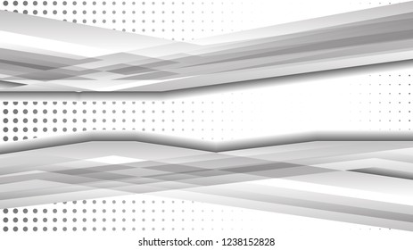 Bright abstract background. Vector template. Grey , with a gradient point as the background
