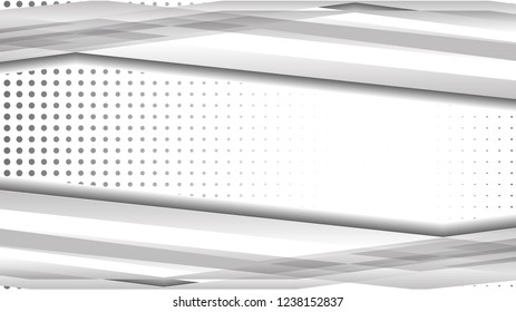 Bright abstract background. Vector template. Grey , with a gradient point as the background