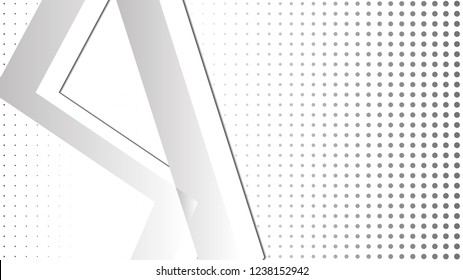 Bright abstract background. Vector template. Grey , with a gradient point as the background