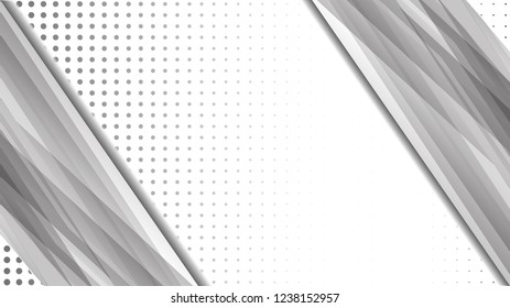 Bright abstract background. Vector template. Grey , with a gradient point as the background