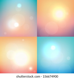 Bright abstract backgrounds