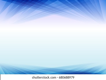 Bright abstract blue elegant background. Vector template