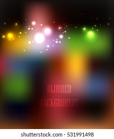 Bright abstract blurred background multicolored 