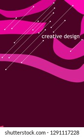 Bright abstract color background. Vector illustration of business.