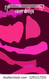 Bright abstract color background. Vector illustration of business.