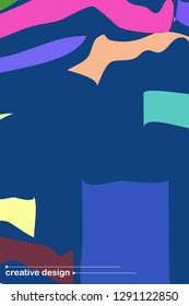 Bright abstract color background. Vector illustration of business.