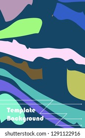 Bright abstract color background. Vector illustration of business.