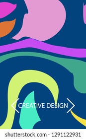 Bright abstract color background. Vector illustration of business.