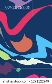 Bright abstract color background. Vector illustration of business.