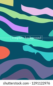 Bright abstract color background. Vector illustration of business.