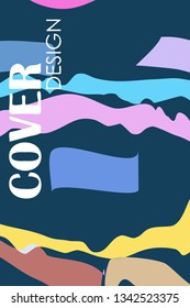 Bright abstract color background. Vector illustration of business.