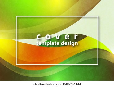Bright abstract color waves, texture. Abstract business background, corporate design. Modern template for card, banner, flyer, brochure. Vector illustration.