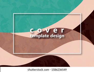 Bright abstract color waves, texture. Abstract business background, corporate design. Modern template for card, banner, flyer, brochure. Vector illustration.