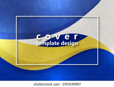 Bright abstract color waves, texture. Abstract business background, corporate design. Modern template for card, banner, flyer, brochure. Vector illustration.