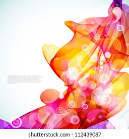 Bright abstract colorful background.