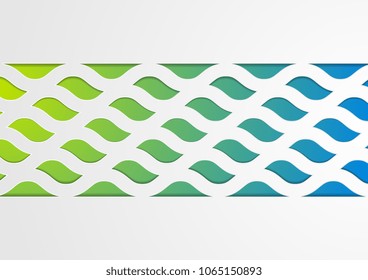 Fondo de patrón ondulado corporativo abstracto brillante. Diseño de vectores