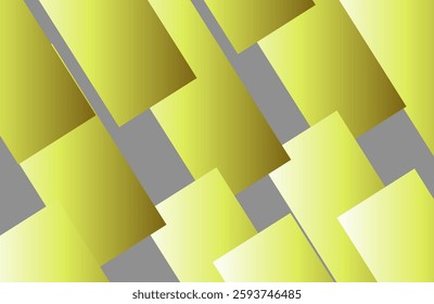 Bright abstract creative background with bright yellow and grey square pattern composition.