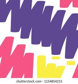 Bright abstract elements on a white background. Vector illustration.