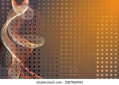 Bright abstract futuristic background. Stock vector illustration.