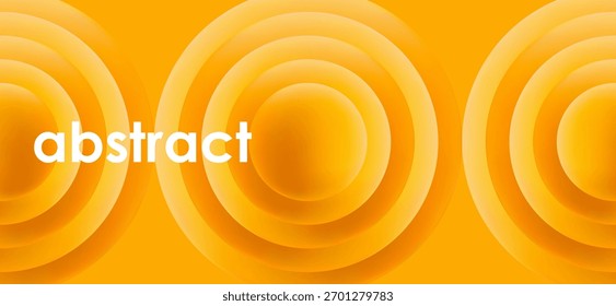 Bright abstract geometric 3d background with volumetric balls.