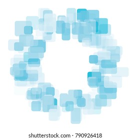 Bright abstract geometric background with rectangles. Typographic design layouts, business cards, posters, covers, web banners and websites. Design element. Vector illustration