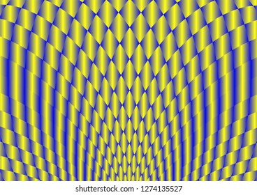 Bright abstract geometric background. Vector.