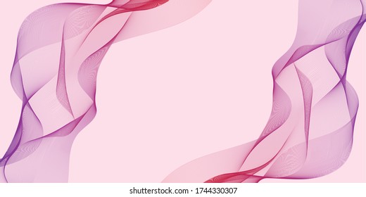 Bright abstract geometric flow background vector