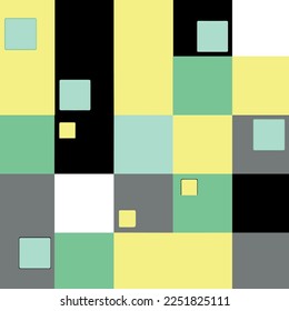 bright abstract geometric seamless background