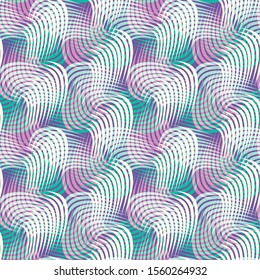 Bright abstract geometric seamless pattern in graffiti style quality illustration for your design