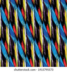 Helles abstraktes geometrisches, nahtloses Muster im Graffiti-Stil. Qualitätsvektorgrafik für Ihr Design