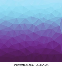 Bright abstract geometric triangle background, vector illustration
