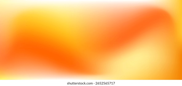 Fundo de gradiente abstrato brilhante com laranja suave e desfoque amarelo. Textura quente e brilhante ideal para banners, arte digital, web design ou cenários criativos. 

