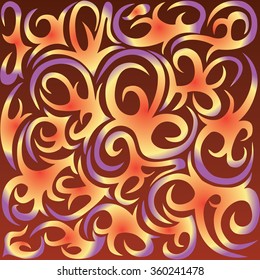 Bright abstract image for your design or background. Vector illustration.
