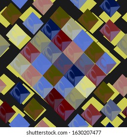 Bright abstract mosaic with attractive color.Pattern.Vector illustration for your business.
