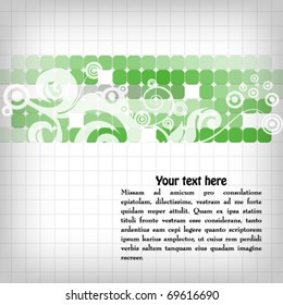 Bright abstract mosaic background
