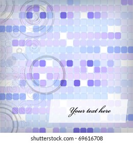 Bright abstract mosaic background