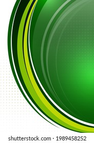 Bright abstract overlapping circles with halftones. Use geometric template for brochure cover, poster, web banner, leaflet, flyer, etc. Vector illustration