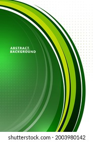 Bright abstract overlapping circles with halftones. Use geometric template for brochure cover, poster, web banner, leaflet, flyer, etc. Vector illustration