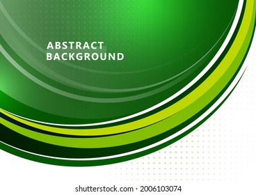 Bright abstract overlapping circles with halftones. Use geometric template for brochure cover, poster, web banner, leaflet, flyer, etc. Vector illustration