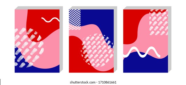 Bright abstract pattern, background for business, cover design, brochure.